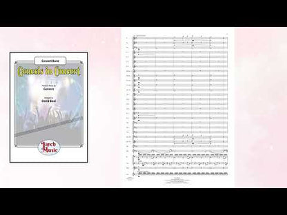 Genesis In Concert (Genesis arr. by David Beal) - Concert Band Full Score & Parts - LMAM128 - DOWNLOAD ONLY
