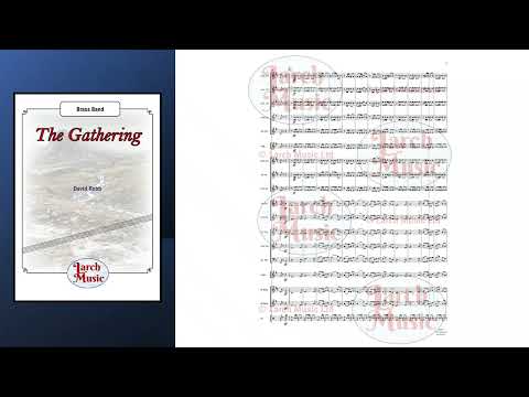The Gathering - David Robb - Brass Band Full Score and Parts - LM641
