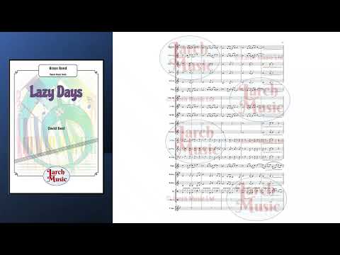 Lazy Days (David Beal) - Eb Tenor Horn & Brass Band - LM108