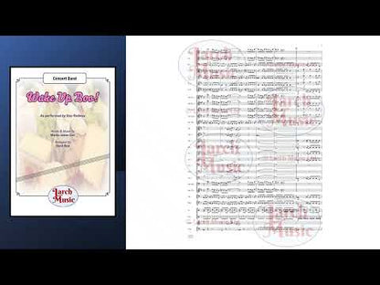 Wake Up Boo! (Martin James Carr arr. by David Beal) - Concert Band Full Score & Parts - LMAM124 - DOWNLOAD ONLY