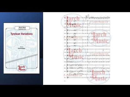 Tyrolean Variations - Euphonium & Brass Band - LM815