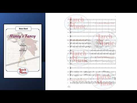 Nancy's Fancy (Traditional arr. Chris Cobon) - Brass Band Sheet Music Full Score and Parts  - LM282