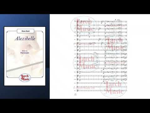 Alexibelle (Paul F. Cooper)- Brass Band Full Score & Parts - LM636