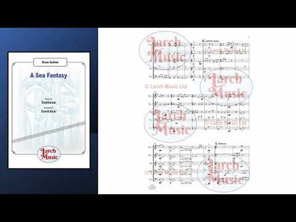 A Sea Fantasy (Traditional arr. by David Beal) - Brass Quintet Full Score & Parts - LM022