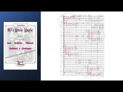 80's Movie Magic (Various arr. by David Beal - Concert Band Full Score & Parts - LMAM109 - DOWNLOAD ONLY