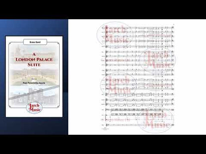 A London Palace Suite (Paul Pennicotte-Henrie) - Brass Band Sheet Music Full Score & Parts - LM277