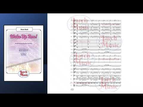Wake Up Boo! (Martin James Carr arr. by David Beal) - Brass Band Music Full Score & Parts - LMAM125 DOWNLOAD ONLY