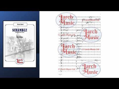Scramble (Alex McGee) - Cornet & Brass Band Full Score and Parts - LM424