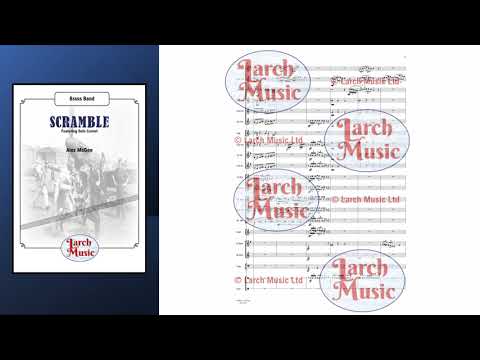 Scramble (Alex McGee) - Cornet & Brass Band Full Score and Parts - LM424