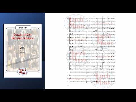 Parade of The Wooden Soldiers (Leon Jessel arr. by John Davis) - Brass Band Sheet Music Full Score & Parts- LM404