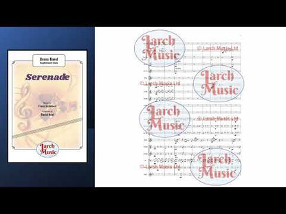 Serenade (Schubert arr. by David Beal) - Euphonium & Brass Band Full Score and Parts - LM008